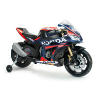 INJUSA Moto Eléctrica Infantil Racing 12V con Licencia Oficial Repsol y Honda para Niños de 3-6 Años - details 1