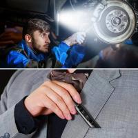 Linterna LED Recargable USB Mini Portátil Con Clip De Bolígrafo Impermeable Y Imán Para Trabajo Emergencias Exteriores - details 11