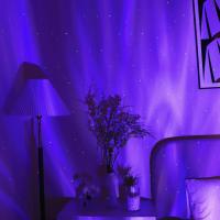 Proyector De Estrellas LED Aurora Con Altavoz Bluetooth Luz Nocturna Ruido Galaxia Para Decoración De Habitación Y Niños - details 1