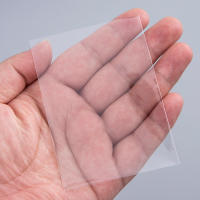 100Pcs Fundas De Tarjeta Transparentes 65x90 Para Juegos De Cartas Y Protección De ID Fundas De Película Para Colección - details 3