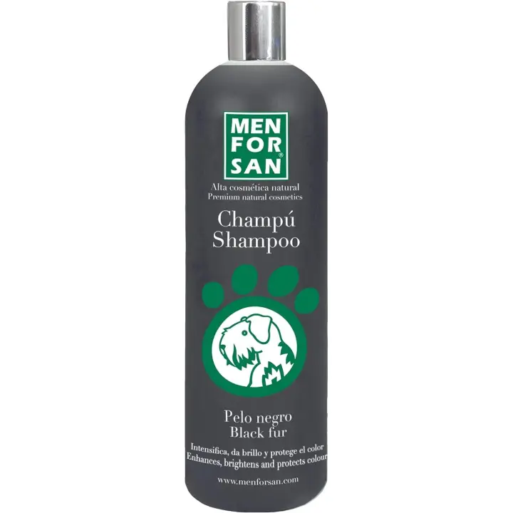 Men For San Champú Perros Pelo Negro 300ml - 1