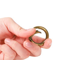 5Pcs/Lot Hebilla De Anillo O Metal Clip Para Llaveros Y Joyería DIY Hebilla De Porta Llaves Para Mochilas Perros Cadena Colorido Adecuado Para Jóvenes - details 4