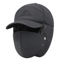 Gorro De Invierno Para Hombres Y Mujeres Con Auriculares Resistente Al Viento Y La Nieve Gorro De Béisbol De Algodón Fleece Para Ciclismo - details 4