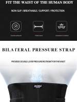 Soporte De Cintura JINGBA De Alta Calidad Modelador Corporal Con Protección Lumbar Deportiva Adecuado Para Todas Las Edades Material De Neopreno - details 1