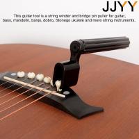 Herramienta De Reparación De Guitarra 3 En 1 Negro Afinador De Cuerdas Cortador De Cuerdas Y Retirador De Pines Del Puente - details 12