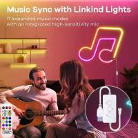 TUYA Fita De Leds Neón 5V 72LEDs/M Con Silicone Y Sincronización De Música RGBIC Dreamcolor Fita Cinegante Para Habitación - details 10