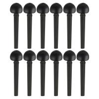 12pcs Cuerdas Ajustables De Ébano Para Udder Con Ojo De Pescado Herramientas De Reparación Accesorios De Instrumentos Partes De Eje De Manguito - details 0