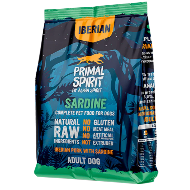 PRIMAL IBERIAN SARDINA 12KG +SALCHICHA 35OGR