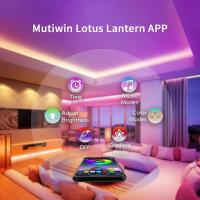 Tiras LED Inteligentes RGB APP Control 5V Baja Tensión Para Decoración De Hogar Fiesta TV Con Batería Cambio De Color - details 4