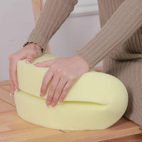 Cojín Redondo De Asiento 35Cm Alta Resilencia Para Silla De Comedor Cubierta Lavable Antideslizante De Lino Mecánico Filling De Memoria De Espuma - details 2