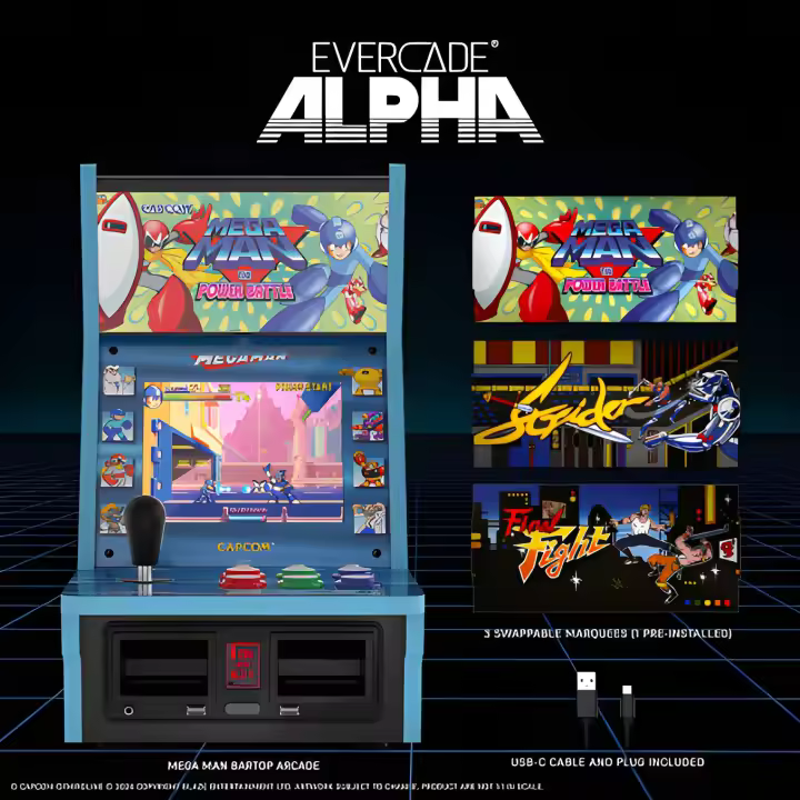 Evercade Alpha Mega Man Bartop Arcade - Nuevo precintado - PAL España - 1