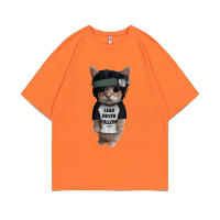 Camiseta Hombre Algodón 100% Chief Keef Kitty Lead Never Follow Estampado Camiseta Gráfica Casual Manga Corta Estilo Hip Hop - details 12