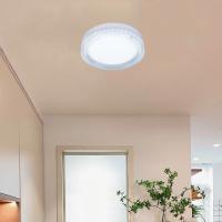 Lámpara De Techo LED Para Decoración De Habitaciones Luz Interior Para Cocina Dormitorio Sala De Estar Baño Cristal Redondo Fijación En La Superficie Moderno - details 1