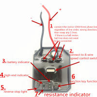 Control De Herramienta Eléctrica Sin Escobillas Para Placa PCBA Adecuado Para Llave De Desviación 18V 21V Compatible Con 2106/161/169 - details 0