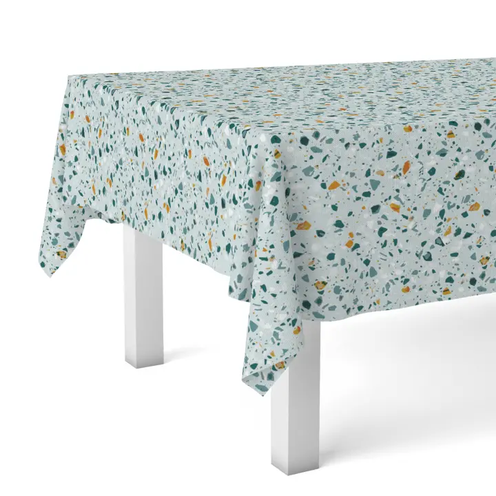 Mantel Hule Alcoy Valentia Home | Estampado Antimanchas | Repelente de Agua | Protección Duradera | Varios Tamaños - 1