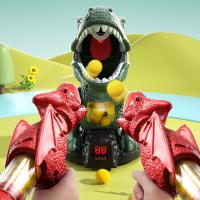 Juguete De Tiro Con Dinosaurio Para Niños Y Niñas Jugando Con Objetivo Móvil Y Pistola De Bombas De Espuma Juego Educativo Para Niños - details 6