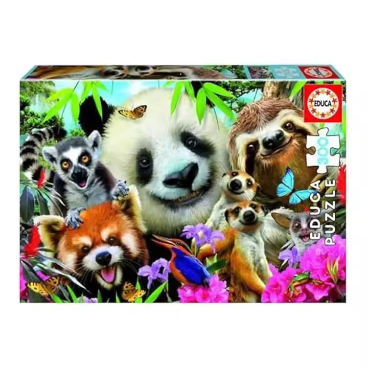 Educa Puzzle Infantil Black Eyed Friends Selfie 300 Piezas 18610 - 1