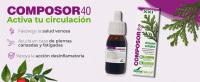 Soria Natural Composor 40 Circuven - Alivio Piernas cansadas, Favorece la Circulación de Retorno - Bote de 50mL - details 0