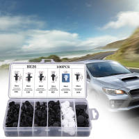 100pcs Clip De Automóvil Punzón De Parachoques Empuñadura De Tornillo Para Panel De Puerta Y Bumper Empaquetado En Caja/ Bolsa - details 1