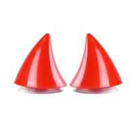 2pcs Accesorios Para Casco Con Orejas De Gato Universales Decoración De Estilo Motocicleta Y Coche Adhesivos De Orejas De Gato Lindas Para Mujeres - details 11