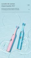 Tongwode Cepillo De Dientes Eléctrico Sonic IPX7 Impermeable Para Adultos Parejas Uso Doméstico Cerda Suave Reemplazable Con 6 Cabezas De Cepillo - details 6