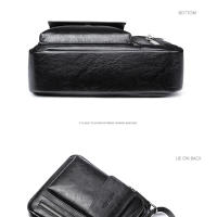 Bolso De Hombro Vintage Para Hombres Bolsos Cruzados Retro Con Cierre De Cremallera Bolsa De Mano De Nylon Para Occasiones Versátiles - details 9