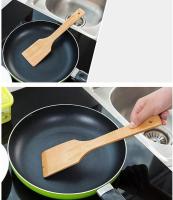 Espátula de Cocina ergonómica Universal de Madera: Espátula multifunctional para Cocinar en casa - details 1