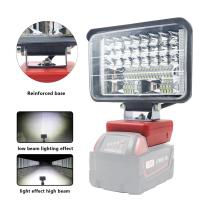 Luz De Trabajo LED Para Coche 18LED Torcha Eléctrica Con Banco De Energía USB Para Baterías Milwaukee M18 18V 2800LM 12W Luz De Emergencia Para Camping - details 12