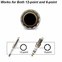 Juego De Herramientas Para Remplazar Y Instalar Encendido De Motor Universal Conjunto De Destornillador Flexible Magnético 14mm 16mm 3/8" Drive Reparación De Neumáticos - details 2