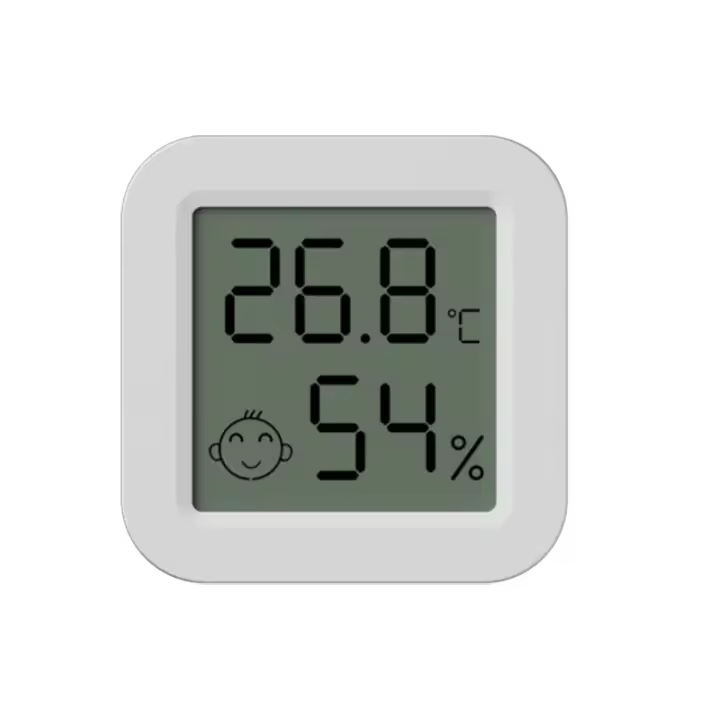 Sensor De Temperatura Y Humedad Bluetooth Tuya Con Pantalla LCD Mini Higrómetro Inteligente Control Remoto Por App Para El Hogar - 1