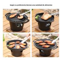 Mini Estufa De Barbacoa Desmontable Japonesa Con Grill Antideslizante Para Asar Carne Herramienta De Picnic Y Camping - details 7