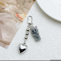 Llavero De Gato Lindo Con Estrella Y Patas De Cinco Puntos Lanyard Antipérdida Para Móvil Y Auriculares Colgante Para Mujer - details 13