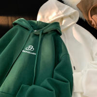 Sudadera De Cuello Alto Holgada Coreana Casual Deportiva Para Hombres Y Mujeres Sudadera De Colores Múltiples De Algodón Oversized - details 25