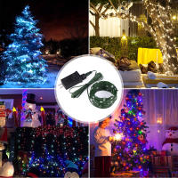 Luces De Fairy LED Duraderas En Cuero Genuino Con 8 Modos Impermeables Para Decoración De Navidad Árbol Jardín Fiesta Lámpara De Césped - details 0