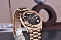 Reloj Automático De Lujo PAGANI DESIGN DD40 Para Hombres Oro Rosa AR Vidrio De Zafiro Fecha Resistente Al Agua Estilo Casual - details 4