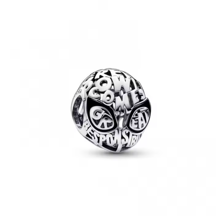 Charm Pandora 792351C01 Máscara Spider-Man Marvel - 1