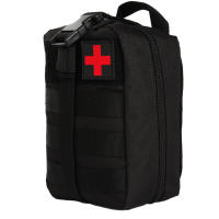 Kit De Primeros Auxilios Táctico Impermeable De Tela Oxford Para Viajes Y Campamentos Equipamiento De Seguridad Bolso De Cintura Para Escalada Y Actividades Al Aire Libre - details 8