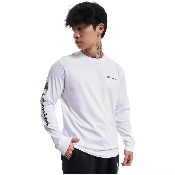 Textil Sportswear marca Champion modelo 219216-Wht para hombre en color blanco - 1