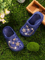 Zapatillas De Hadas Para Niñas En EVA Y Goma Elástica Azul Oscuro Antideslizantes Transpirables Sandalias De Playa Y Jardín Para Niñas De 3 a 12 Años - details 14