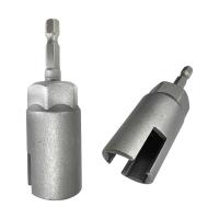 1PC Herramienta De Extensión De Llave De Manija Hexagonal Natural Color Con Agujero De Mariposa Para Destornillador Eléctrico Accesorios De Sockets 80mm - details 0