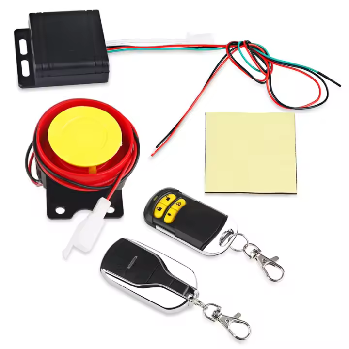 Alarma De Seguridad Para Motocicleta Anti-Robo Con Control Remoto Carcasa Para Llave Motorbike Scooter Accesorio Antirrobo - 1