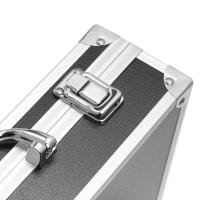 Caja De Herramientas Portátil De Aluminio Con Recubrimiento De Esponja Resistente a Los Impactos Tamaño 30x17x8cm - details 4