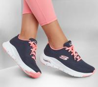 Skechers Arch Fit Infinity Cool 149722 BLMT Blue Big Appeal 149057 NVCL Navy Coral Calzado Deportivo Cómodo con Ajuste de Cordón con Soporte en el Arco Plantar y Plantilla Extraíble - details 0