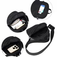 Bolsa De Pecho Para Hombre Small Canvas Crossbody Fashion Mini Sling Sport Bolso De Hombro Para Teléfono Y Accesorios - details 2