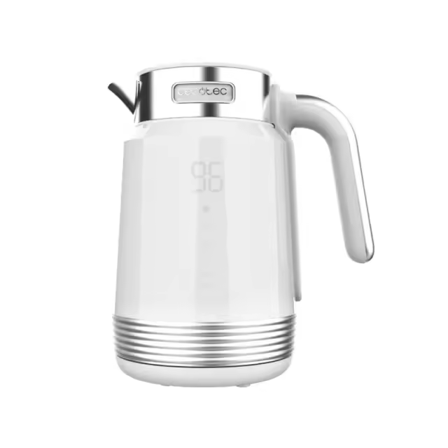 Cecotec Hervidor De Agua de 1,7L Eléctrico ThermoSense 600 Touch White - 1