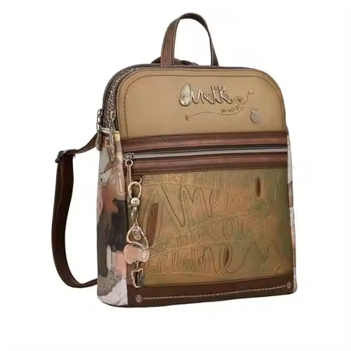 Anekke Mochila 3 Compartimentos Outer - Multi-Compartimento  Gran Capacidad - Medidas: 28/31/11 Cm - Accesorios Y Complementos Mujer - 1