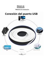 Tira De Luces LED Neón Toque USB 5V 120LED/M Dimmable Impermeable Para Silicona Tubo Habitación Cocina Decoración De Ambiente - details 6