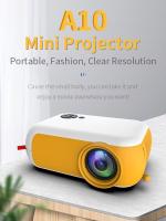 Mini Proyeector 1080P Mini Proyeector HD Micro Portátil A10 24W Potentes Alta Brill Aecuado Para El Hogar - details 0