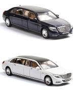 Modelo De Coche Mercedes-Benz Maybach S650 Aleación 1:32 Juguete Para Niños Coche De Seis Puertas Extendida Simulación Regalo Colección A85 - details 10