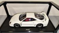 FERRARI F40 1987 SULTÁN DE BRUNÉI BLANCO 1:18 KK-SCALE - details 7